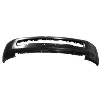 DODGE TRUCKS & VANS DODGE/PU (R2500/3500) FRONT BUMPER BLACK (WO/FOG)(WO/SENSOR) OEM#1MQ01RXFAB 2012-2018 PL#CH1002403