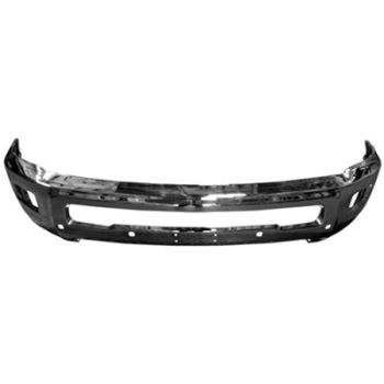 DODGE TRUCKS & VANS DODGE/PU  (R2500/3500) FRONT BUMPER CHROME (W/ FOG)(WO/SENSOR) OEM#68260085AA 2016-2018 PL#CH1002405