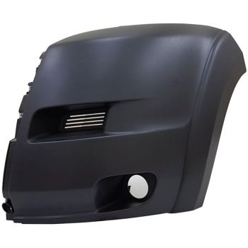 DODGE TRUCKS & VANS PROMASTER 1500/2500/3500 FRONT BUMPER COVER LEFT (Driver Side) TXT-BLACK (W/FOG)(WO.SENSOR) **CAPA** OEM#1ZT96JXWAA 2019-2022 PL#CH1016109C