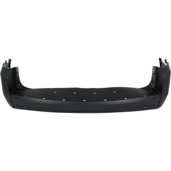 DODGE TRUCKS & VANS GRAND CARAVAN REAR BUMPER COVER PRIMED (W/ PARK SENSOR)**CAPA** OEM#68041480AD 2008-2010 PL#CH1100905C