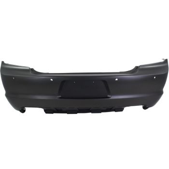 DODGE CHARGER REAR BUMPER COVER PRM(W/ SENSOR)(EXC SRT-8)**CAPA** OEM#68092609AB 2011-2014 PL#CH1100963C