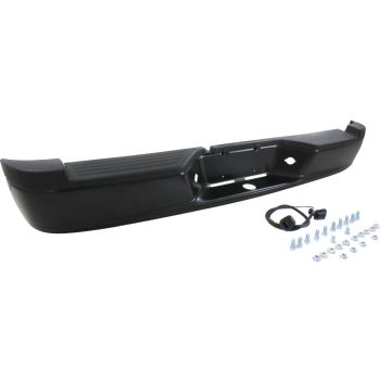 DODGE TRUCKS & VANS DAKOTA/PU STEP BUMPER ASSEMBLY BLK**CAPA** OEM#55077652AB-PFM 2005-2011 PL#CH1103114C