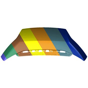 DODGE TRUCKS & VANS PROMASTER 1500/2500/3500 HOOD OEM#68316660AB 2023-2024 PL#CH1230341