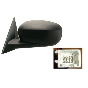 DODGE MAGNUM DOOR MIRROR LEFT (Driver Side) POWER/HEATED (PTD CVR)(NON-FOLD) OEM#1CJ991XRAC-PFM 2005-2008 PL#CH1320284