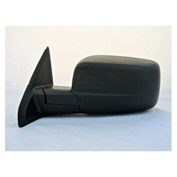 DODGE TRUCKS & VANS DODGE/PU  (R2500/3500) DOOR MIRROR LEFT (Driver Side) MANUAL (SINGLE GLASS)TEXT BLACK) OEM#55372069AH 2010-2012 PL#CH1320308