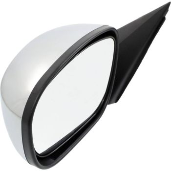 DODGE MAGNUM DOOR MIRROR LEFT (Driver Side) PWR/HTD/MANUAL-FOLD (CHROME CVR)(WO/MEMORY)(8 hole/5 wire) OEM#4806871AL-PFM 2005-2008 PL#CH1320324