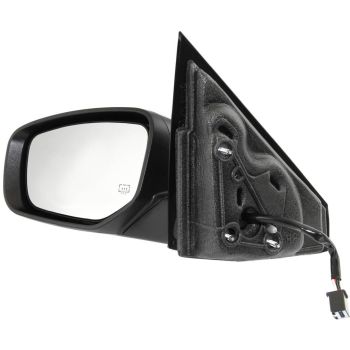 DODGE DART DOOR MIRROR LEFT (Driver Side) PWR/HTD/SIGNAL/PUDDLE (WO/BLIND SYSTEM) OEM#1TA131X8AI-PFM 2013-2015 PL#CH1320364