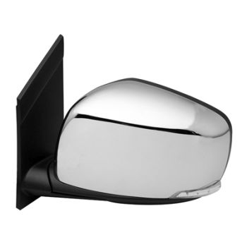 DODGE TRUCKS & VANS GRAND CARAVAN DOOR MIRROR LEFT (Driver Side) PWR/HTD/SIGNAL (WO/MEMORY(WO/AUTO DIM)(CHROME CVR) OEM#5113257AA 2008-2016 PL#CH1320382