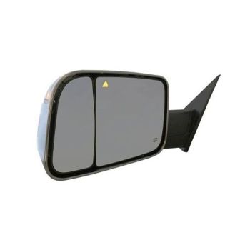 DODGE TRUCKS & VANS DODGE/PU (R1500) DOOR MIRROR LEFT (Driver Side) PWR/HTD/SIGNAL/PUDDLE/MEMORY (W/BSD)(CHROME)(W/TOW PKG) OEM#68276479AE 2019-2022 PL#CH1320462