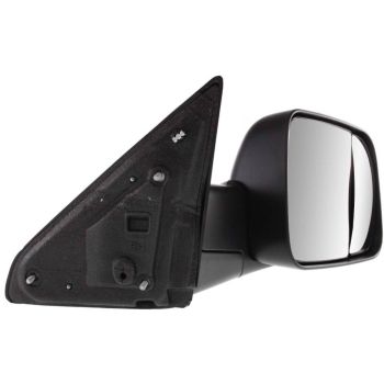 DODGE TRUCKS & VANS DODGE/PU  (R1500) DOOR MIRROR RIGHT (Passenger Side) MANUAL TXT-BLACK (DUAL GLASS)(TRAILER TOW TYPE) OEM#55372072AL 2010-2012 PL#CH1321314