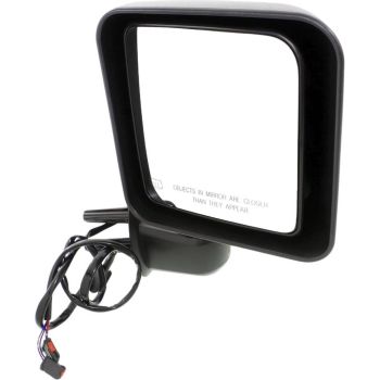 JEEP WRANGLER (JK) DOOR MIRROR RIGHT (Passenger Side) POWER HTD (TXT-BLK)(N-FOLD) OEM#68249846AC 2015-2018 PL#CH1321390