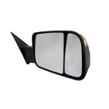 DODGE TRUCKS & VANS DODGE/PU  (R1500) DOOR MIRROR RIGHT (Passenger Side) PWR/SIGNAL/PUDDLE (WO/BSD)(TEX)(W/TOW PKG) OEM#68462962AA 2019-2022 PL#CH1321459