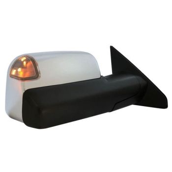 DODGE TRUCKS & VANS DODGE/PU  (R1500) DOOR MIRROR RIGHT (Passenger Side) PWR/HTD/SIGNAL/PUDDLE/MEMORY (WO/BSD)(CHROME)(W/TOW PKG) OEM#68276476AE 2019-2022 PL#CH1321460