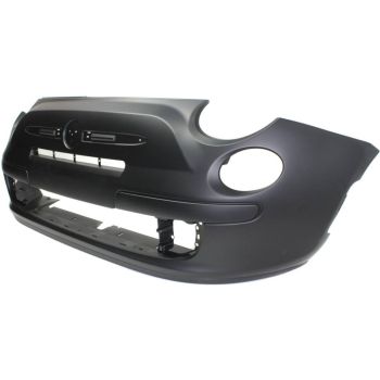 FIAT 500 2DOORS (FIAT) FRONT BUMPER COVER PRIMED (POP)(WO/FOG) OEM#1RZ45TZZAB 2012-2017 PL#FI1000100