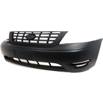 FORD TRUCKS & VANS FREESTAR FRONT BUMPER COVER ALL PRIMED (WO/CHR MLDG)(W/O FOG)(S/SE) **CAPA** OEM#3F2Z17D957RAA 2004-2007 PL#FO1000554C