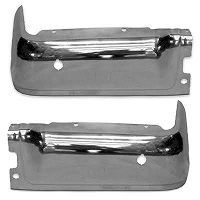 FORD TRUCKS & VANS FORD/PU F150 (EXC SVT RAPTOR) STEP BUMPER CHROME RIGHT (Passenger Side) & LEFT (Driver Side) (2PC SET)(W/ SENSORS)(STYLESIDE)**CAPA** OEM#9L3Z17906B 2009-2014 PL#FO1102372C