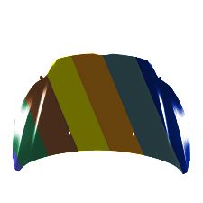 FORD TRUCKS & VANS EDGE HOOD OEM#KT4Z16612B 2019-2024 PL#FO1230330