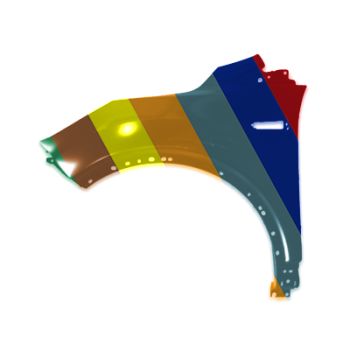 FORD TRUCKS & VANS ESCAPE FENDER LEFT (Driver Side) (W/ FLARE) **CAPA** OEM#GJ5Z16006A 2013-2019 PL#FO1240288C