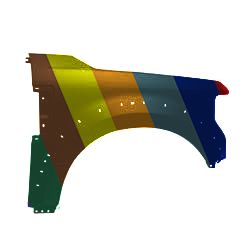 FORD TRUCKS & VANS FORD/PU F250/350/450 (SUPER DUTY) FENDER RIGHT (Passenger Side) (W/WHEEL OPENNG MLDG)(ALUM)(F450) OEM#LC3Z16005F 2020-2022 PL#FO1241334