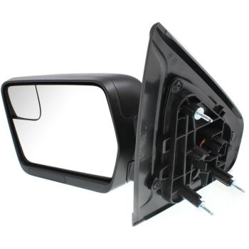 FORD TRUCKS & VANS FORD/PU (F150)(EXC SVT RAPTOR) DOOR MIRROR LEFT (Driver Side) PWR/N-HTD (PTD)(W/REFLECTOR)(SINGLE ARM)(W/SPOT GLASS) OEM#BL3Z17683HAPTM 2011-2014 PL#FO1320404