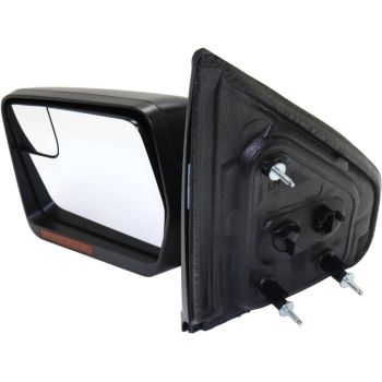 FORD TRUCKS & VANS FORD/PU  (F150)(EXC SVT RAPTOR) DOOR MIRROR LEFT (Driver Side) PWR/HTD/SIGNAL (BLACK)(W/REFL)(SINGLE ARM)(W/SPOT GLASS) OEM#BL3Z17683CA-PFM 2011-2014 PL#FO1320407