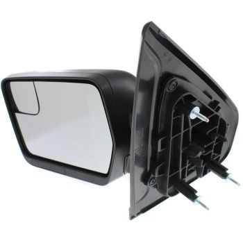 FORD TRUCKS & VANS FORD/PU (F150)(EXC SVT RAPTOR) DOOR MIRROR LEFT (Driver Side) MANUAL (BLK) (SINGLE ARM)(W/SPOT GLASS) OEM#BL3Z17683AA 2011-2014 PL#FO1320409