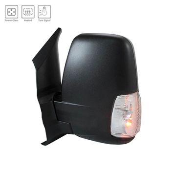 FORD TRUCKS & VANS TRANSIT  DOOR MIRROR LEFT (Driver Side) PWR/HTD/SIGNAL (W/MEDIUM/HIGH ROOF)(T OEM#CK4Z17683CB 2015-2017 PL#FO1320552