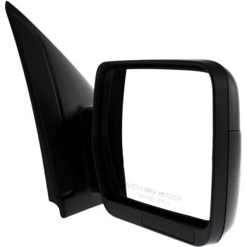 FORD TRUCKS & VANS FORD/PU  (F150)(EXC SVT RAPTOR) DOOR MIRROR RIGHT (Passenger Side) PWR/N-HTD (BLACK)(WO/REFLECTOR)(SINGLE ARM) OEM#9L3Z17682BB 2009-2014 PL#FO1321348