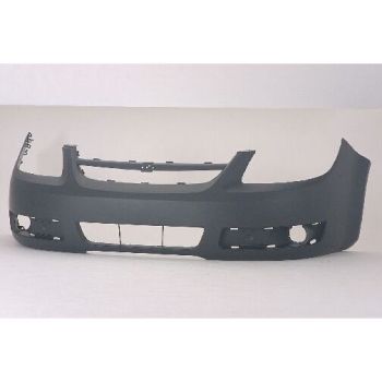 CHEVROLET COBALT FRONT BUMPER COVER PRIMED (W/FOG)(LT MDL)(W/O LUXURY PKG)(W/ UPPER BAR)**CAPA** OEM#19120181 2005-2010 PL#GM1000734C