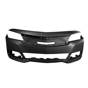 CHEVROLET IMPALA (NEW)(4pc T/L) FRONT BUMPER COVER PRIMED 2.5L OEM#22990032 2014-2019 PL#GM1000946
