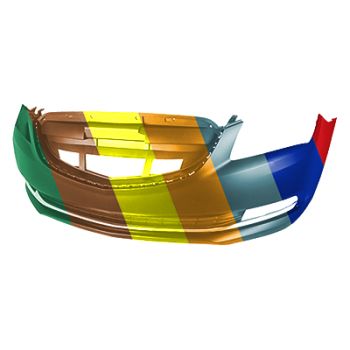 BUICK LACROSSE  FRONT BUMPER COVER PRIMED (WO/ADAPTIVE CRUISE) OEM#90904905 2014-2016 PL#GM1000952