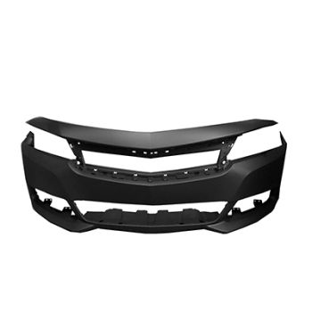 CHEVROLET IMPALA (NEW)(4pc T/L) FRONT BUMPER COVER PRIMED (3.6L)(WO/ADAPTIVE CRUISE) OEM#22990034 2014-2020 PL#GM1000959