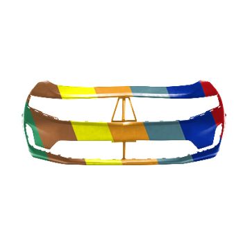 CHEVROLET CAMARO FRONT BUMPER COVER PRIMED (1LS/1LT/2LT/3LT/LT1)(WO/PERFORMANCE PKG)**CAPA** OEM#84543062 2019-2024 PL#GM1000A50C