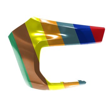 GM TRUCKS & VANS COLORADO (CHEVY) FRONT BUMPER COVER RIGHT (Passenger Side) PRIMED ((WT/LT/Z71) OEM#84922760 2021-2022 PL#GM1017117