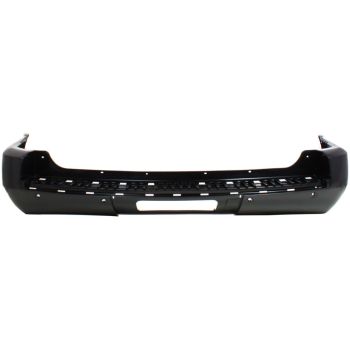GM TRUCKS & VANS YUKON DENALI/YUKON XL DENALI (GMC) REAR BUMPER COVER PRIMED (XL DENALI=LONG WB) (W/SENSOR)( W/CHR MOLDING HOLE ) OEM#20951796 2007-2014 PL#GM1100786