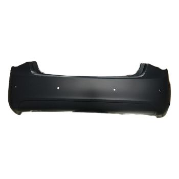 CHEVROLET CRUZE / CRUZE LIMITED REAR BUMPER COVER PRIMED (WO/LWR INSERT)(W/PK SENSOR)(W/SIDE SENSOR BRKT) **CAPA** OEM#95324778 2013-2016 PL#GM1100951C