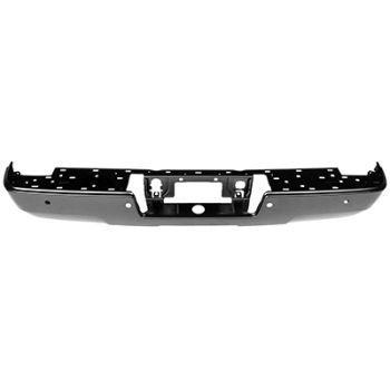 GM TRUCKS & VANS SILVERADO/PU 1500 (19 OLD STYLE) STEP BMP FACE BAR BLACK (W/O CORNER STEP W/SENSOR) OEM#23108143 2014-2019 PL#GM1102564