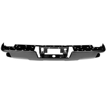 GM TRUCKS & VANS SILVERADO/PU 1500 (19 OLD STYLE) STEP BMP FACE BAR BLACK (W/CORNER STEP W/O SENSOR) OEM#23108140 2014-2019 PL#GM1102565