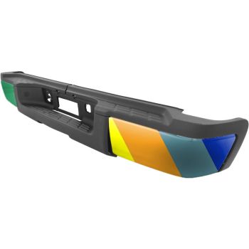 GM TRUCKS & VANS SILVERADO/PU 2500/3500 (CHEVY) STEP BUMPER ASSEMBLY CHR(WSINGLE REAR WHEEL) (W/O SENSOR) OEM#19259332 2007-2010 PL#GM1103150