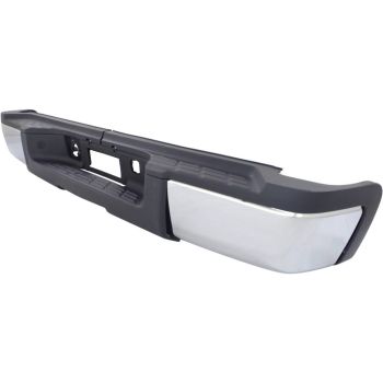 GM TRUCKS & VANS SILVERADO/PU 2500/3500 (CHEVY) STEP BUMPER ASSEMBLY CHR(WSINGLE REAR WHEEL) (W/O SENSOR)**CAPA** OEM#19259332 2007-2010 PL#GM1103150C