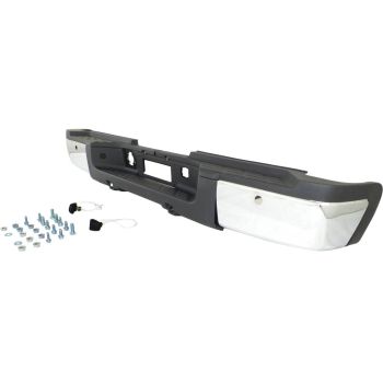 GM TRUCKS & VANS SIERRA/PU 2500/3500 (GMC) STEP BUMPER ASSEMBLY CHR(W/DUAL WHEEL) (W/SENSOR) OEM#20899965-PFM 2007-2010 PL#GM1103154