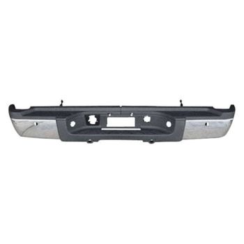 GM TRUCKS & VANS SIERRA/PU 2500/3500 (GMC) STEP BUMPER ASSEMBLY CHR(SINGLE REAR WHEEL) (W/SENSOR)**CAPA** OEM#22792253 2011-2014 PL#GM1103165C