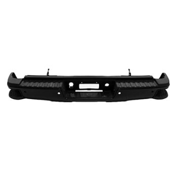 GM TRUCKS & VANS SIERRA/PU 2500/3500  (GMC) STEP BMP ASSY BLACK (SINGLE REAR WHEEL)(W/SENSOR)(WO/HITCH BAR) OEM#23112252-PFM 2015-2019 PL#GM1103184