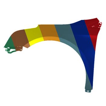 CADILLAC XTS FENDER LEFT (Driver Side) OEM#84399917 2018-2019 PL#GM1240414