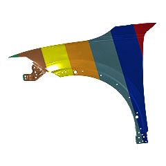 BUICK ENVISION FENDER LEFT (Driver Side) OEM#84983930 2021-2023 PL#GM1240421