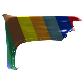 GM TRUCKS & VANS SILVERADO/PU 2500/3500 (CHEVY) FENDER RIGHT (Passenger Side) OEM#84581167 2020-2023 PL#GM1241424