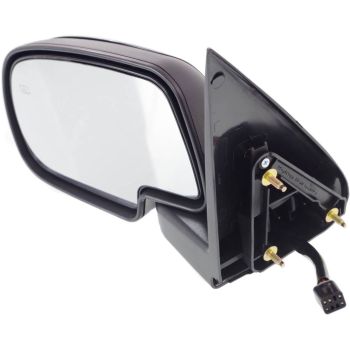 GM TRUCKS & VANS TAHOE  (CHEVY) (NEW STYLE) DOOR MIRROR LEFT (Driver Side) PWR/HTD (WO/PUDDLE LAMP)(PTD CVR) OEM#GM1320226 2000-2002 PL#GM1320226