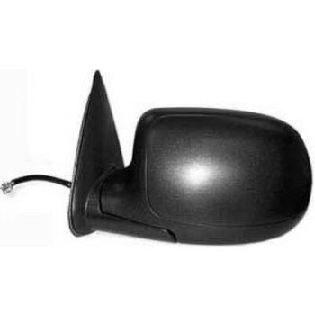 GM TRUCKS & VANS AVALANCHE  DOOR MIRROR LEFT (Driver Side) PWR/HTD (W/O LAMP)(TXT-BLACK CVR) OEM#GM1320250 2002 PL#GM1320250