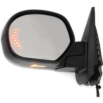 GM TRUCKS & VANS TAHOE HYBRID (CHEVY) DOOR MIRROR LEFT (Driver Side) PWR/HTD/PUDDLE LAMP/ARROW SIGNAL/MEMORY/P-FOLD (PTM CVR)(WO/TOW) OEM#25831236 2008 PL#GM1320377