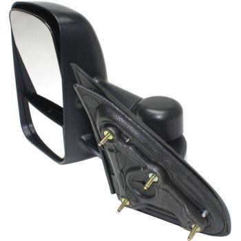 GM TRUCKS & VANS SILVERADO/PU 2500/3500 (CHEVY) DOOR MIRROR LEFT (Driver Side) MANUAL (TOW TYPE)(DUAL ARM)(BLK) OEM#22820395 2015-2019 PL#GM1320455